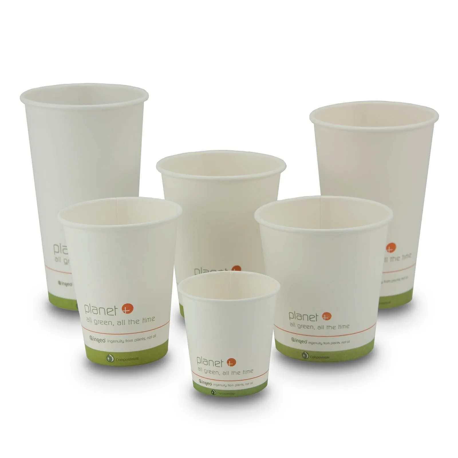 10-Ounce PLA Laminated Hot Cup. 1000-Count Case