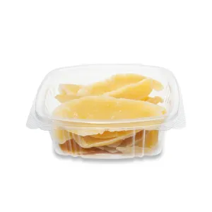 12-Ounce Clear PLA Hinged Rectangular Deli Container.300-Count Case