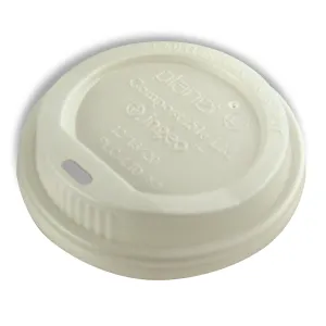 12/16/20 Oz Single & Double-Wall Hot Cups Lids. 1000-Count Case