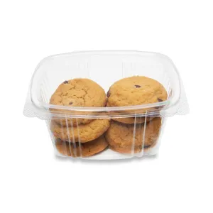 16-Ounce Clear PLA Hinged Rectangular Deli Container.300-Count Case
