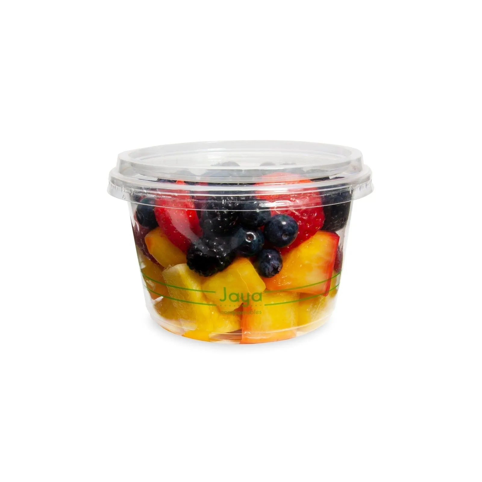16-Ounce Clear PLA Round Deli Container.600-Count Case