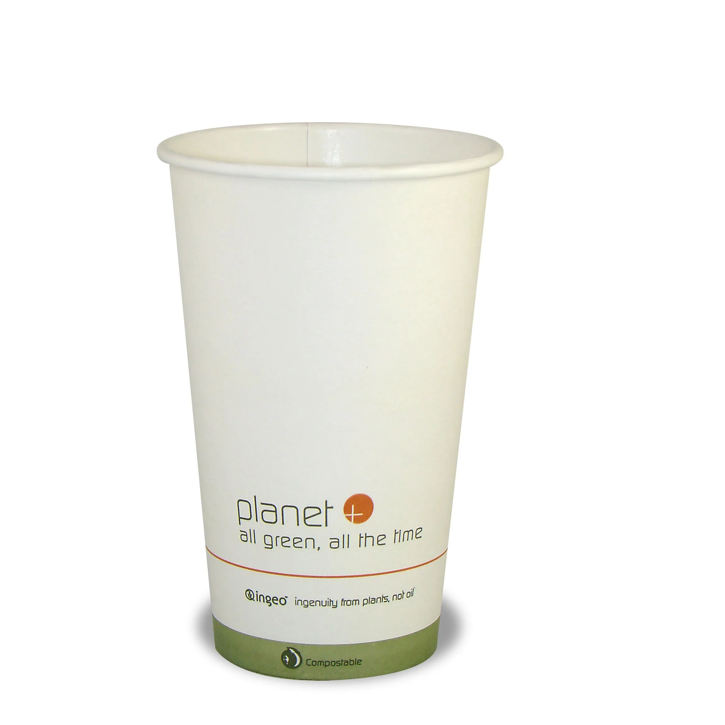 16-Ounce. PLA Laminated Hot Cup. 1000-Count Case
