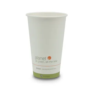 16-Ounce. PLA Laminated Hot Cup. 1000-Count Case