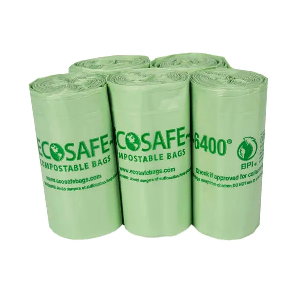 18.25x25 COMPOSTABLE BIN LINER. 0.6 MIL