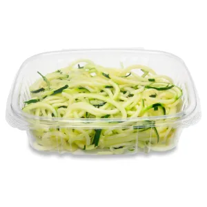 24-Ounce Clear PLA Hinged Rectangular Deli Container.200-Count Case