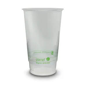 24-Ounce PLA Clear Cold Cup. 1000-Count Case