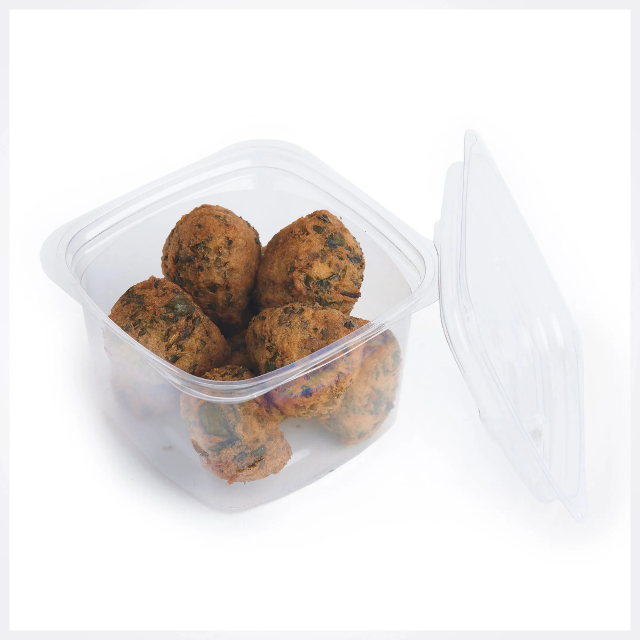24 oz. Deli Container. Crystal Clear. PLA. 675/Case