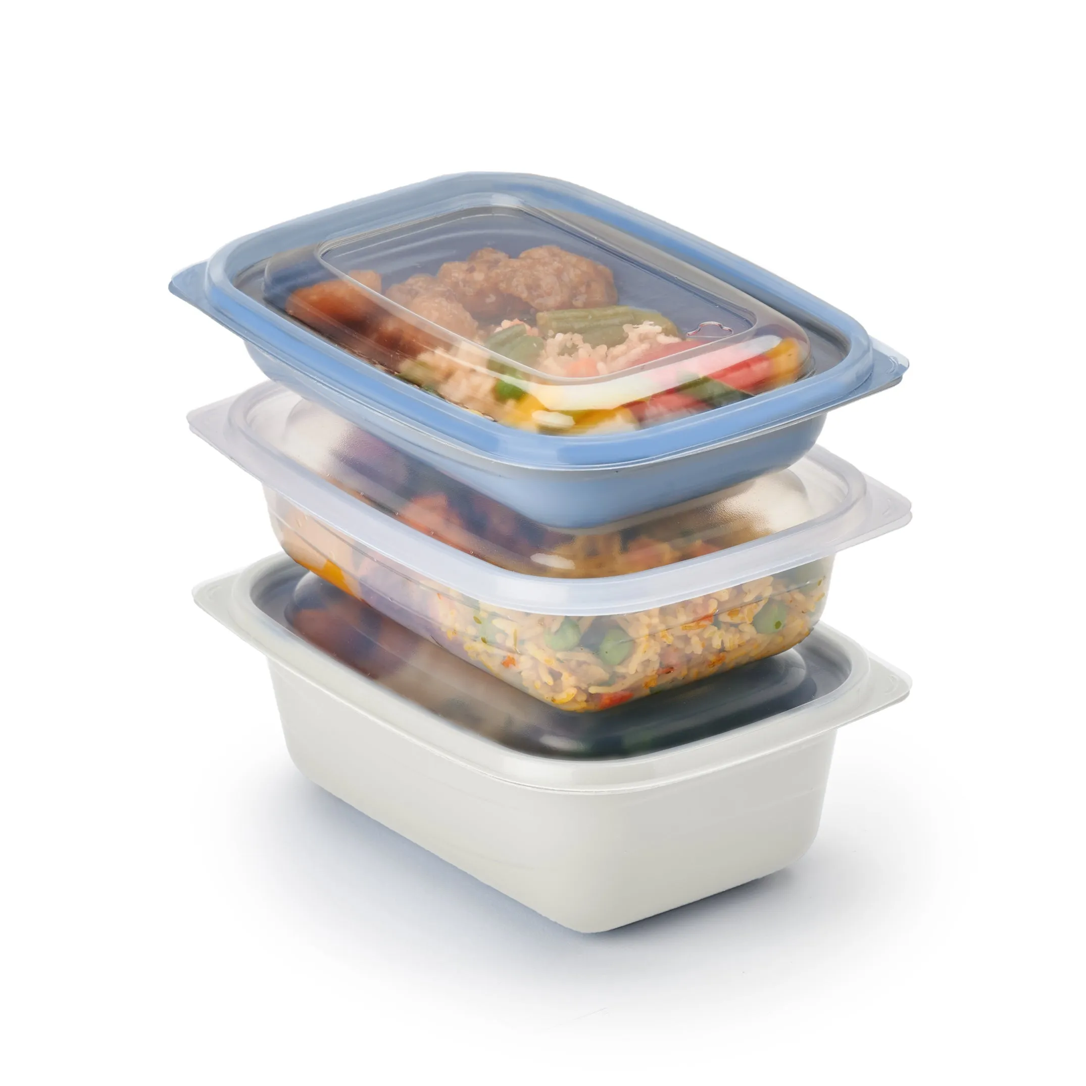 24 oz. GoodToGo Microwavable Container. Stone. CPLA. 450/Case