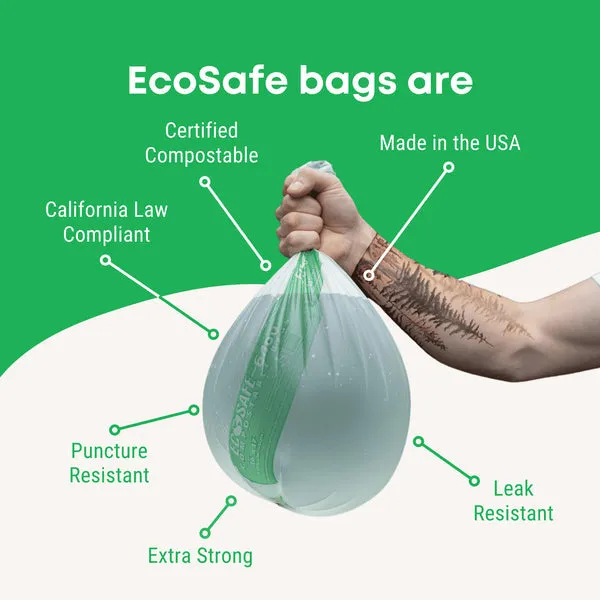 24x32 COMPOSTABLE BIN LINER. 0.6 MIL