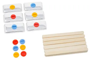 30 Reusable Bamboo Sticks   6 Lids   12 Silicone Seals - for Ecozoi Square Popsicle Molds by ecozoi