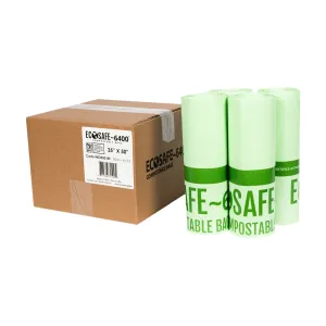 35x50 COMPOSTABLE BIN LINER. 0.85 MIL