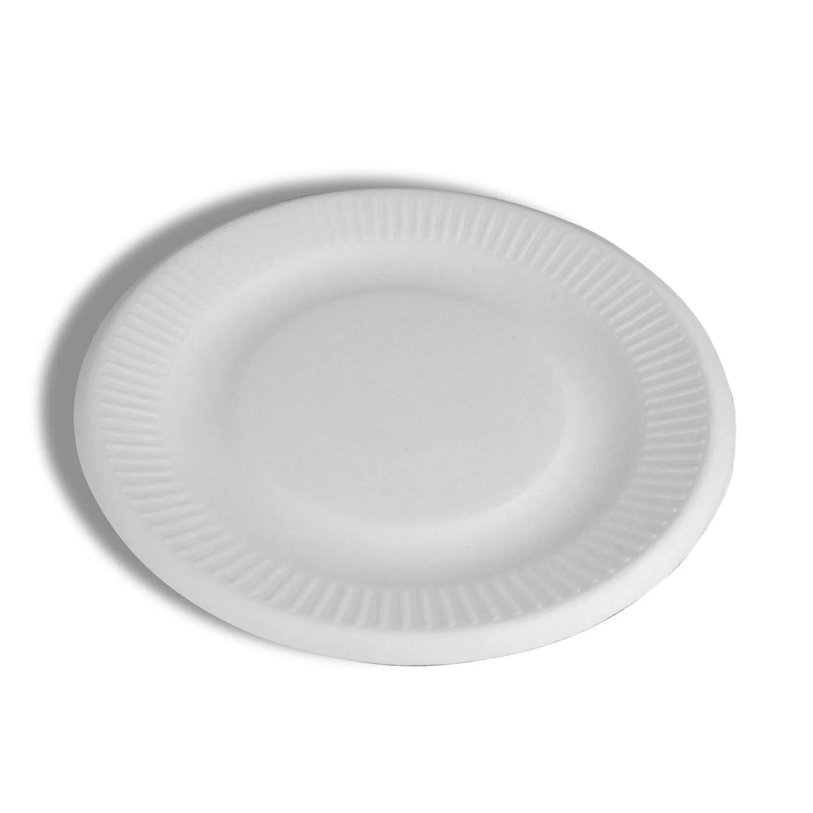6-Inch Round Ripple Edge Plate.1000-Count Case