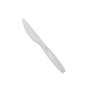 6.5 Heavy Duty Cutlery. Knife. White. 1000-Count Case