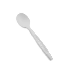 6.5 Heavy Duty Cutlery. Spoon. White. 1000-Count Case