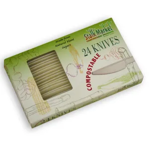 6.5 Knife. White - Retail Pack - 576 Count