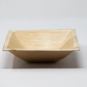 6.5 Pyramid Palm Leaf Bowl. 450 Count