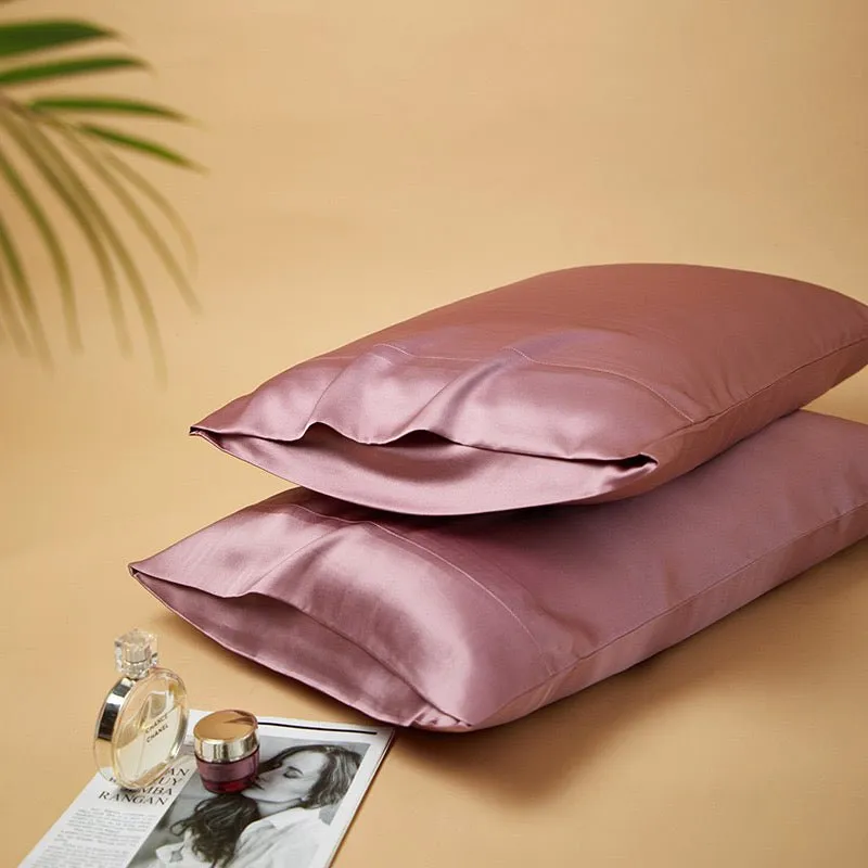 6A Grade Organic Mulberry Silk Pillowcase for Better Skin & Hair- 30 Momme. Pure Silk on Both Sides