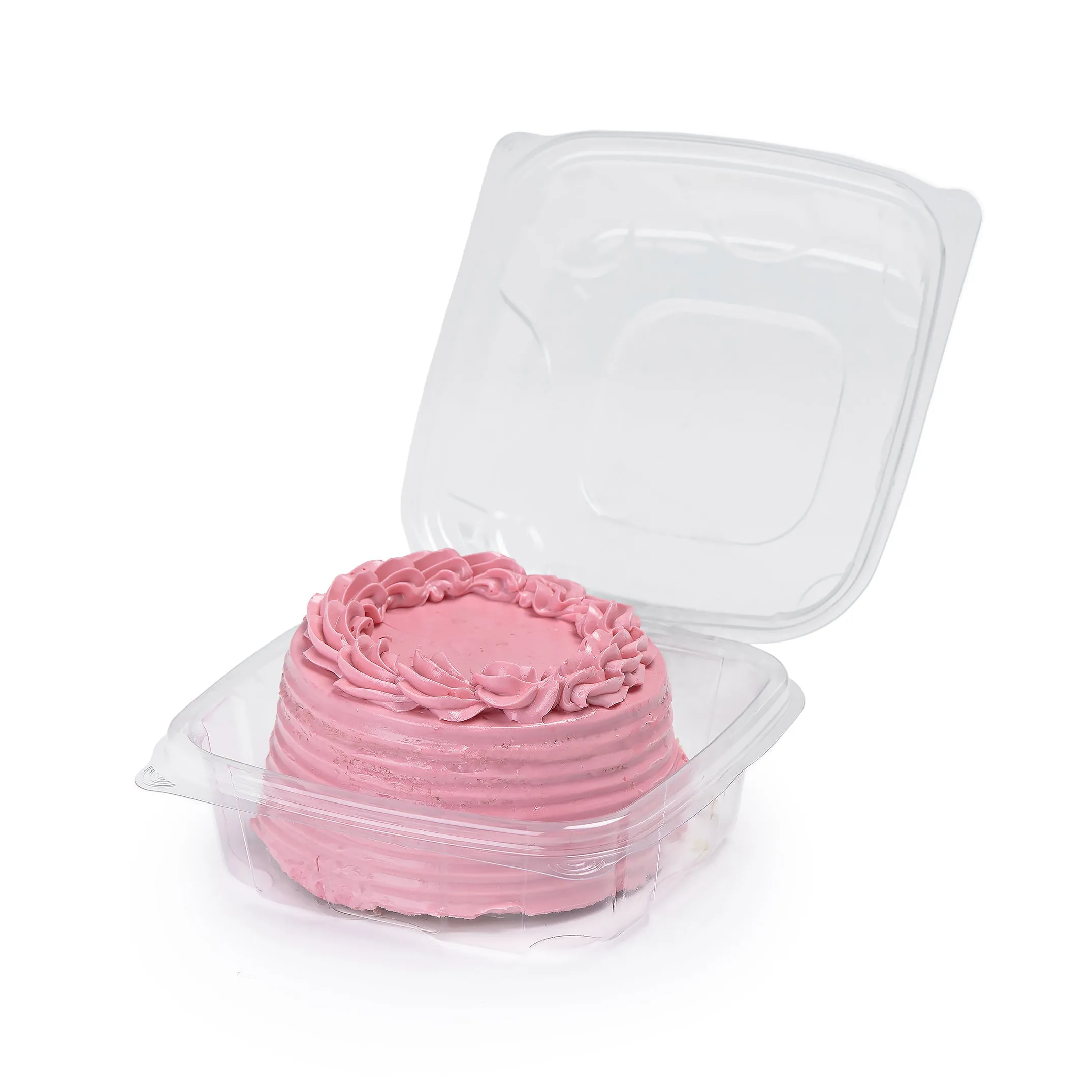 6x6x3 Center Seal Multi-purpose Package. Crystal Clear. PLA. 230/Case