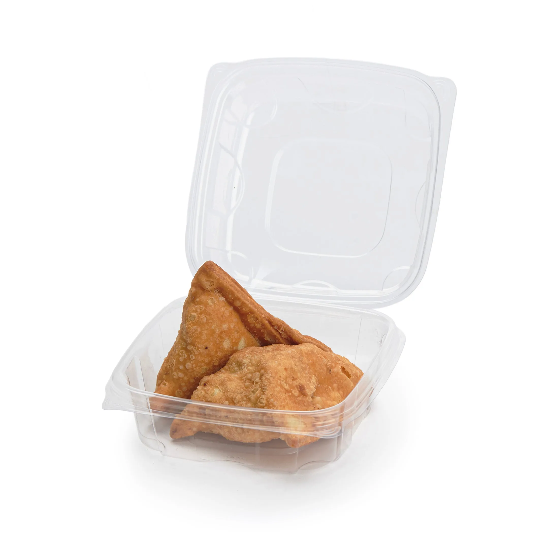 6x6x3 Center Seal Multi-purpose Package. Crystal Clear. PLA. 230/Case