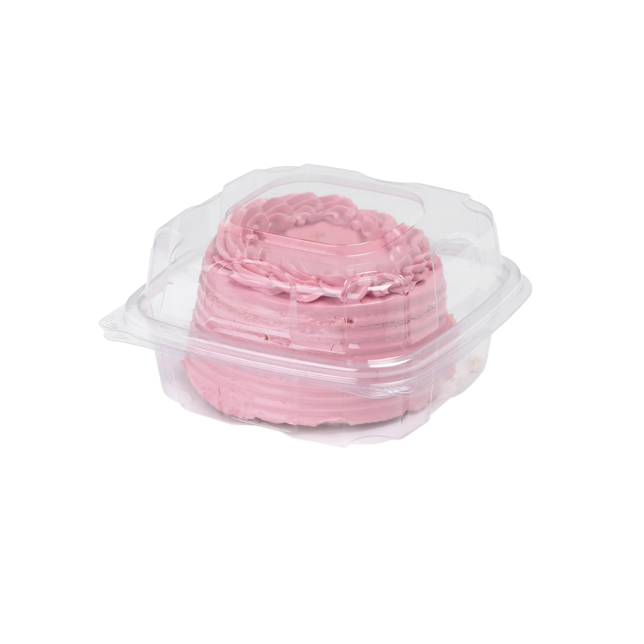 6x6x3 Center Seal Multi-purpose Package. Crystal Clear. PLA. 230/Case
