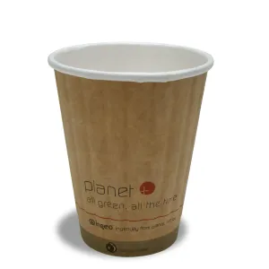 8-Ounce PLA Laminated Double-Wall Insulated Hot Cup.1000-Count Case
