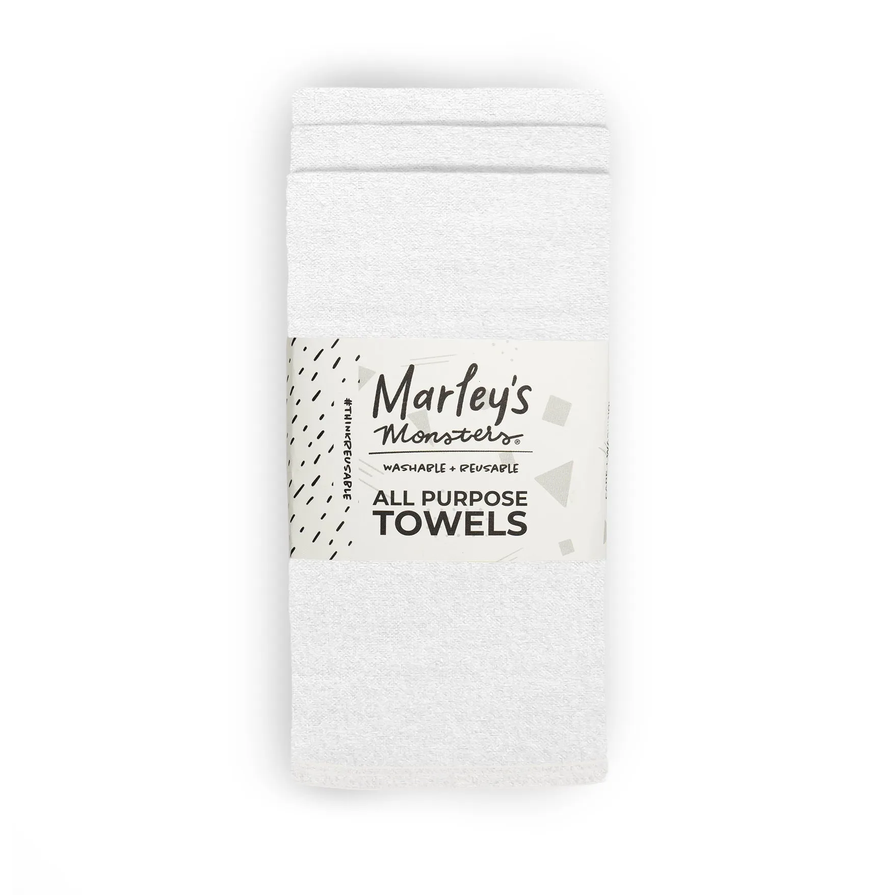 All-Purpose Towels: Single Print 3 Count Pack