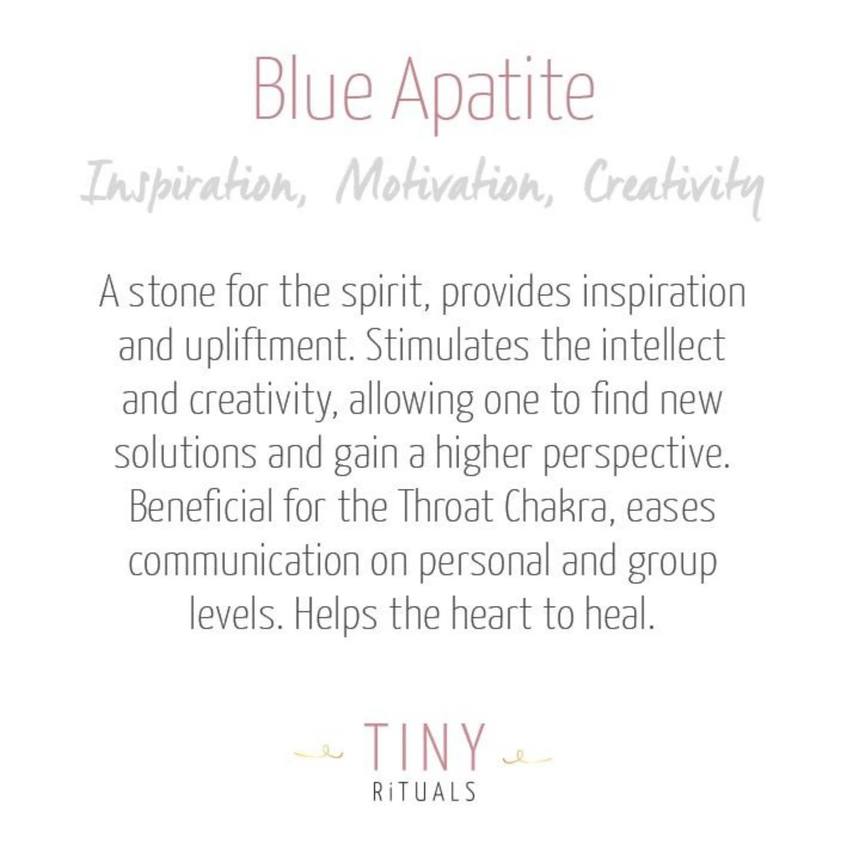 Apatite Energy Bracelet by Tiny Rituals
