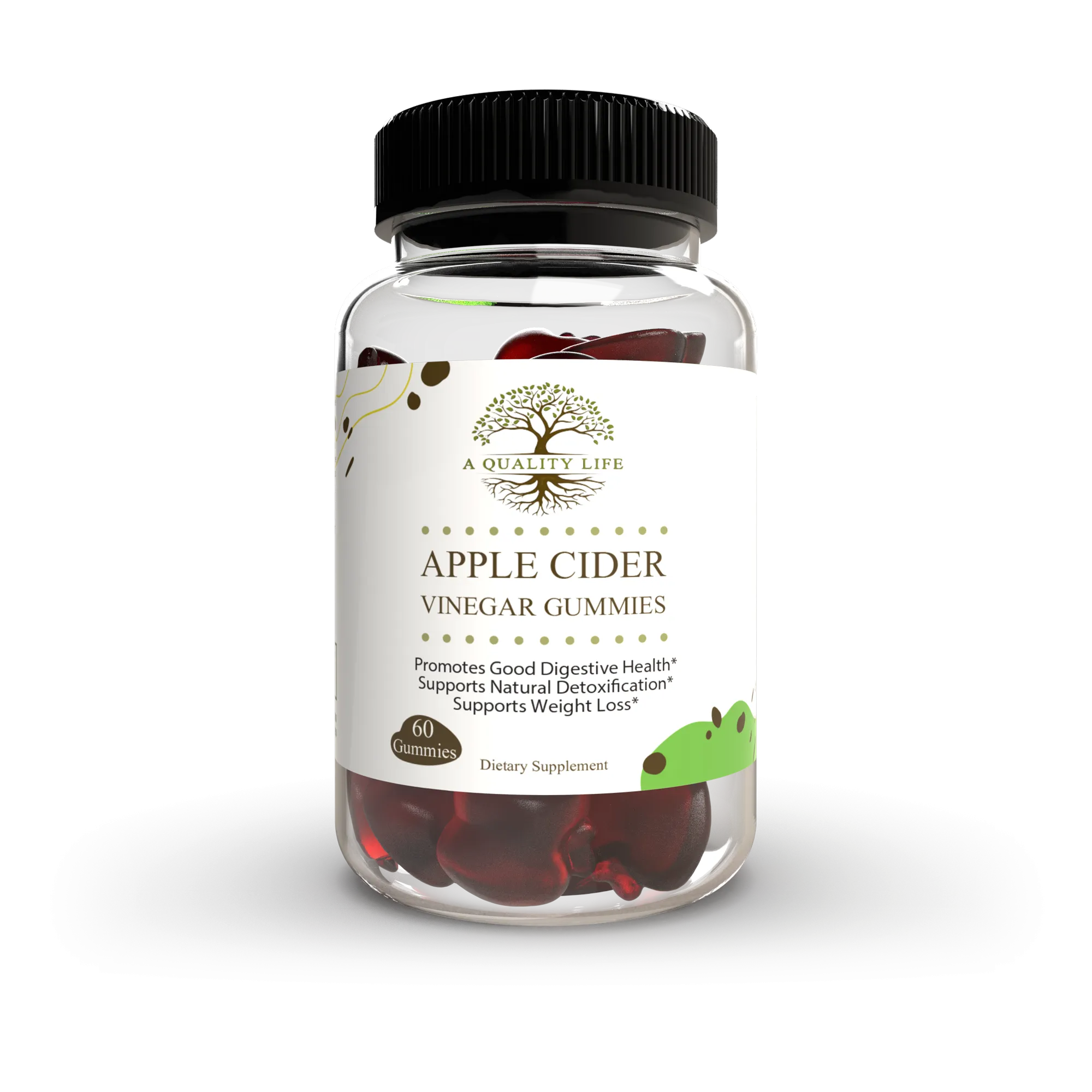 Apple Cider Vinegar Gummies by A Quality Life Nutrition