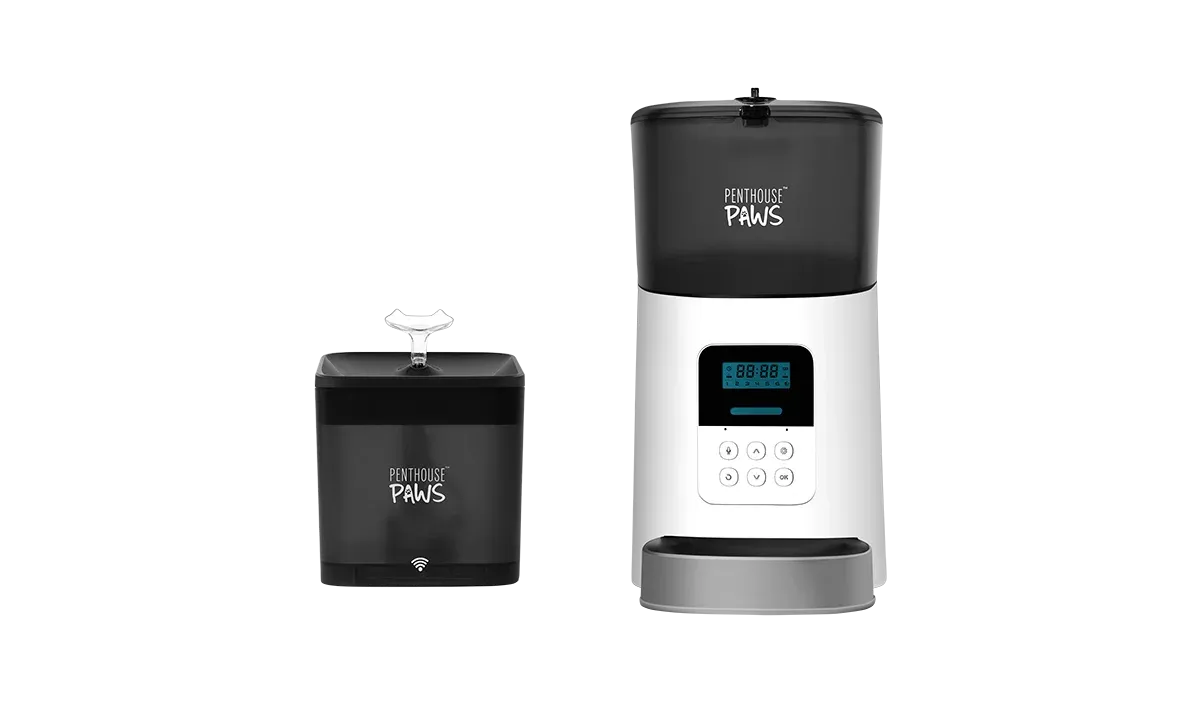 Automatic Cat Feeder & Smart Water Fountain by Shop Automatic Pet Feeder | Penthouse