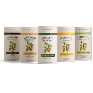 Avocado Tea Party With Five Blends by Avocado Tea Co.