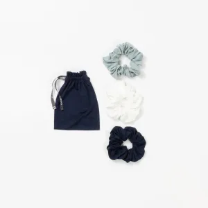 Bamboo Stretch-Knit Scrunchies