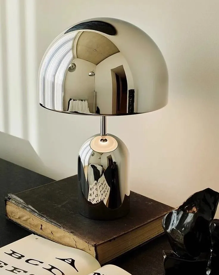 Bell LED Table Lamp. Large Dimmable Modern Bedside Lamp