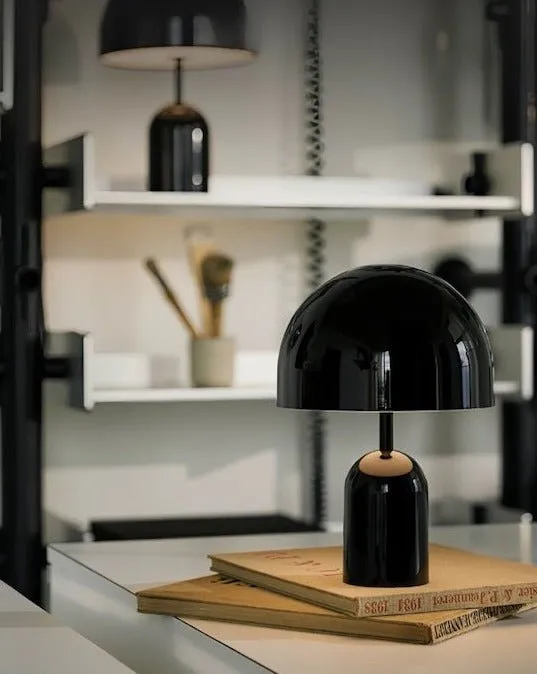 Bell LED Table Lamp. Large Dimmable Modern Bedside Lamp