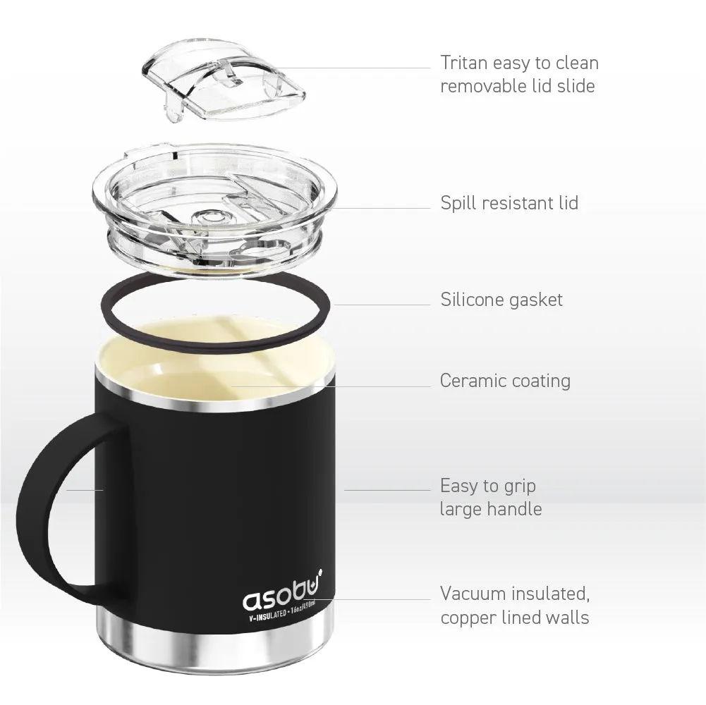 Black Ultimate Mug by ASOBU