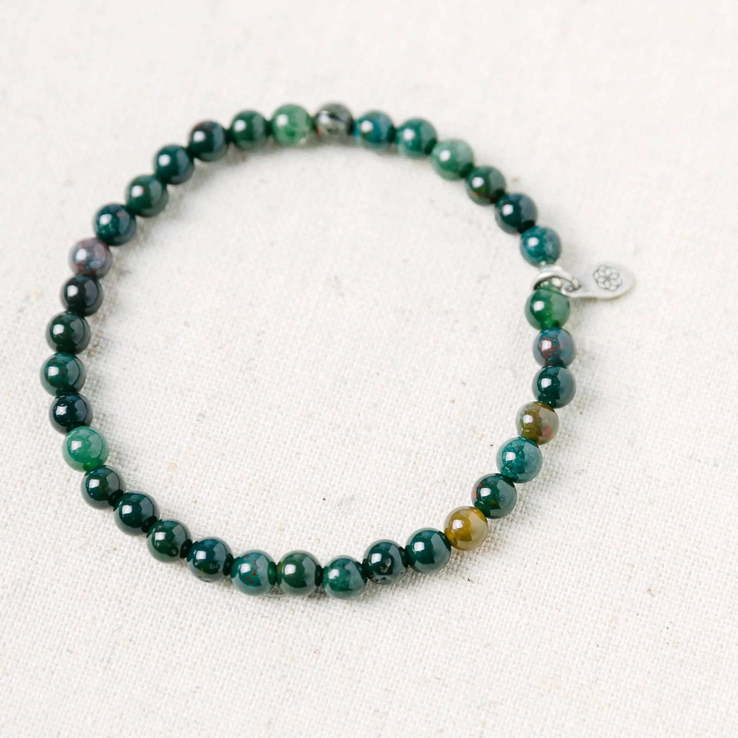 Bloodstone Energy Bracelet by Tiny Rituals