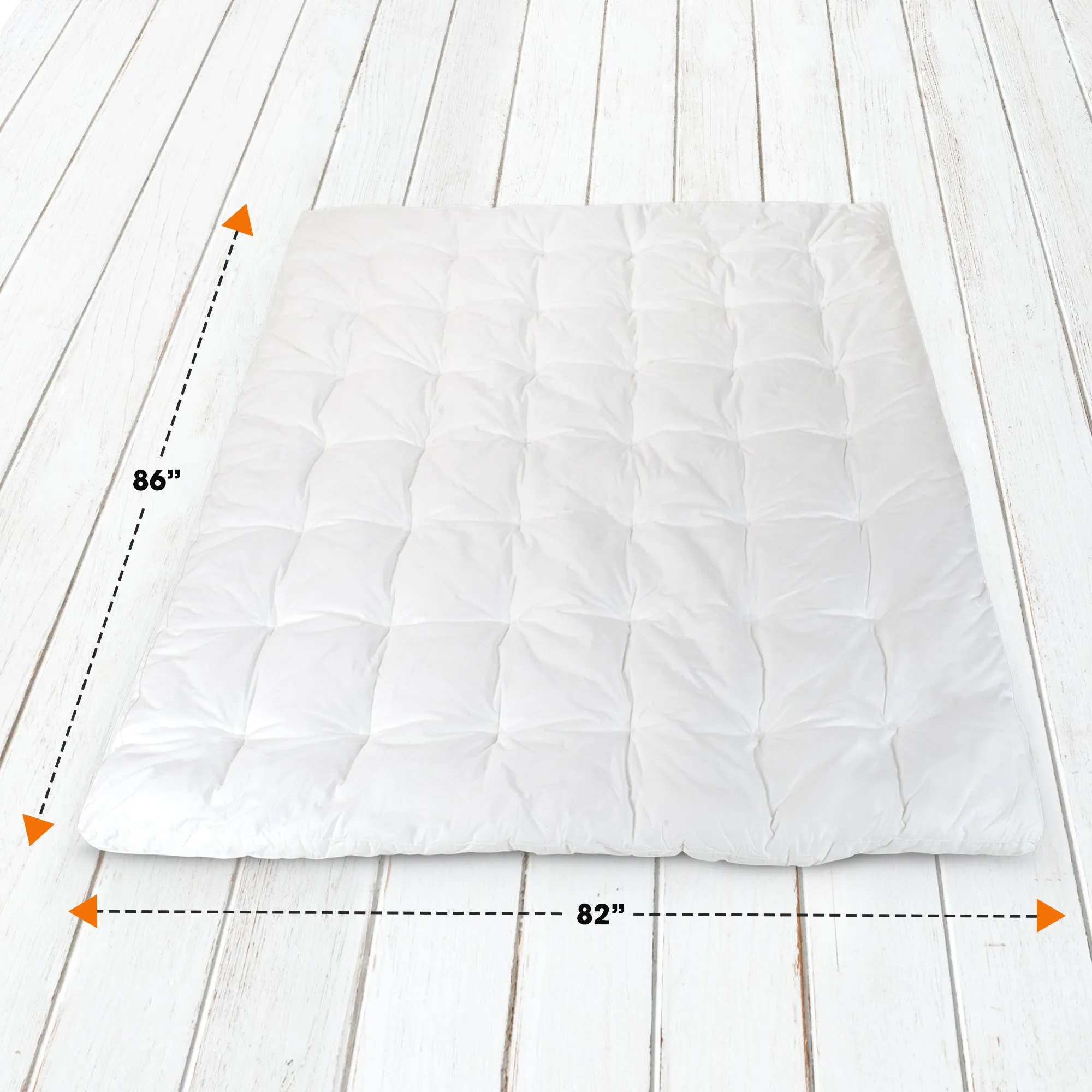 Cheer Collection Natural Kapok Fiber Luxury Comforter