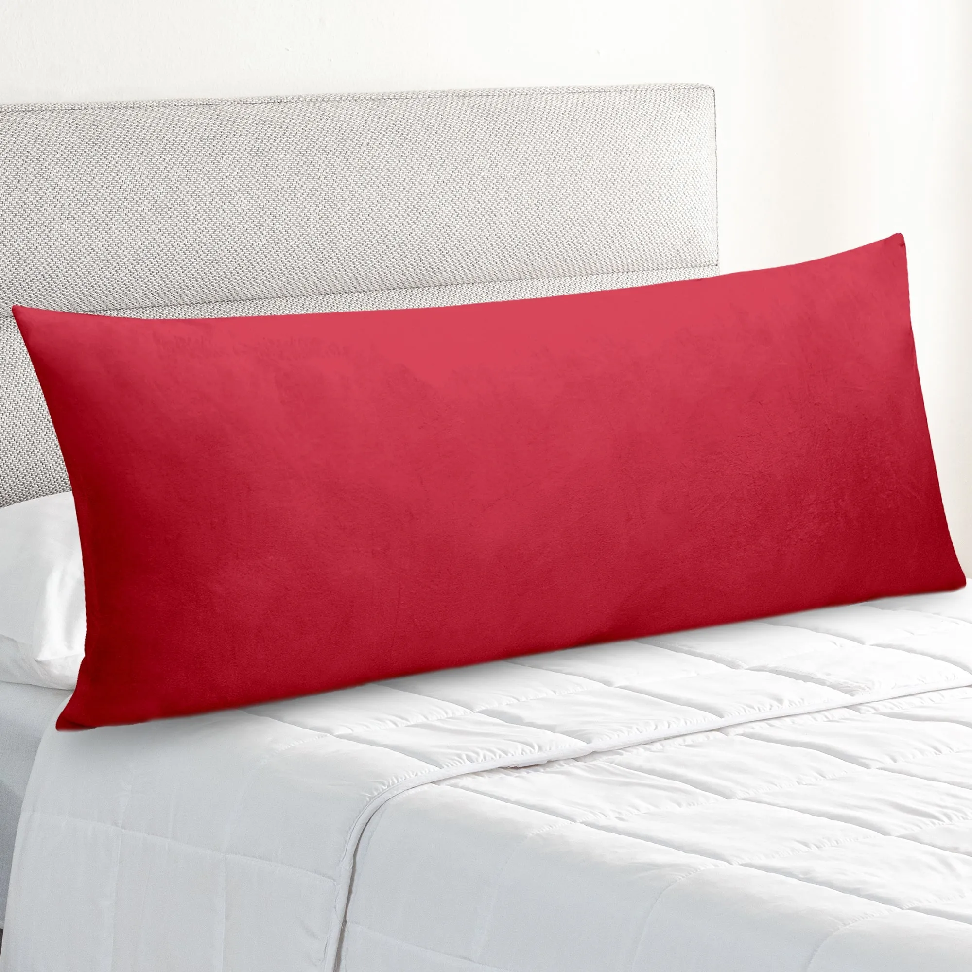 Cheer Collection  Super Soft and Plush Lumbar Pillow for Couch or Bed Decor 20 x 54