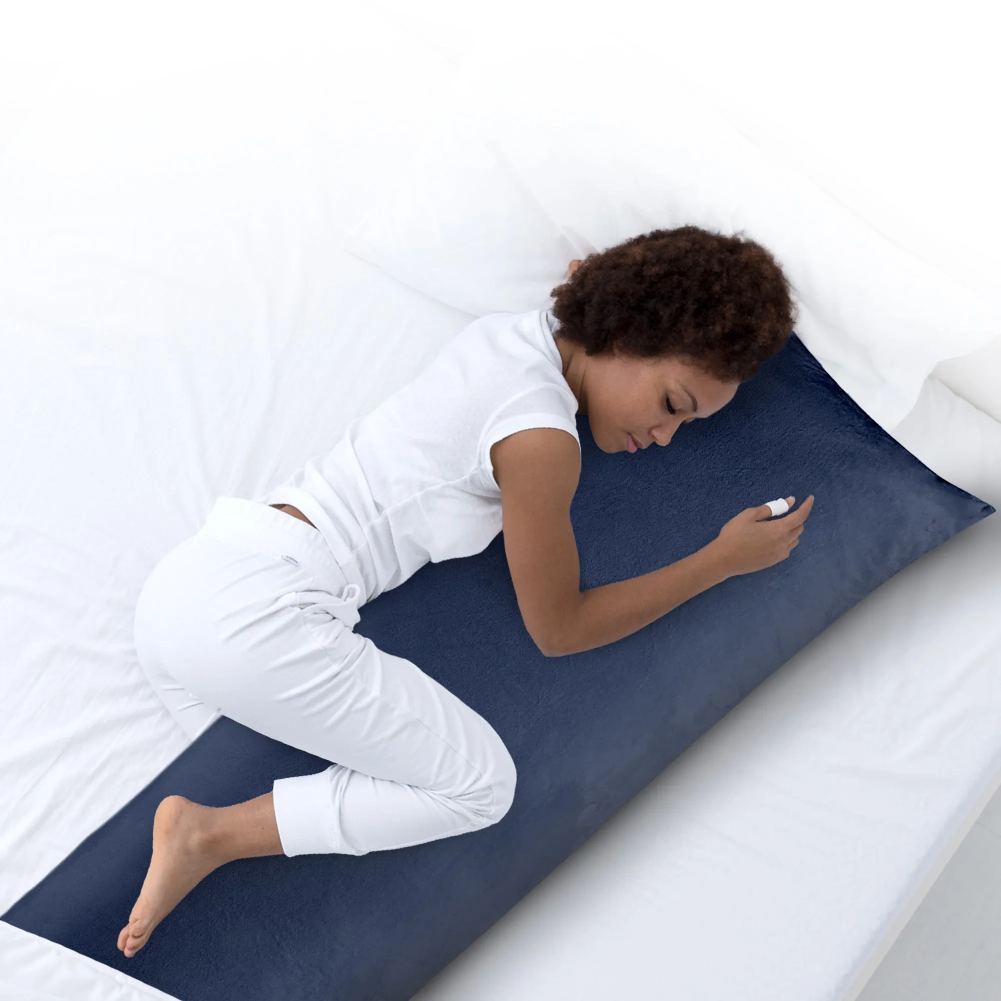 Cheer Collection  Super Soft and Plush Lumbar Pillow for Couch or Bed Decor 20 x 54