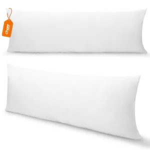 Cheer Collection  Super Soft and Plush Lumbar Pillow for Couch or Bed Decor 20 x 54