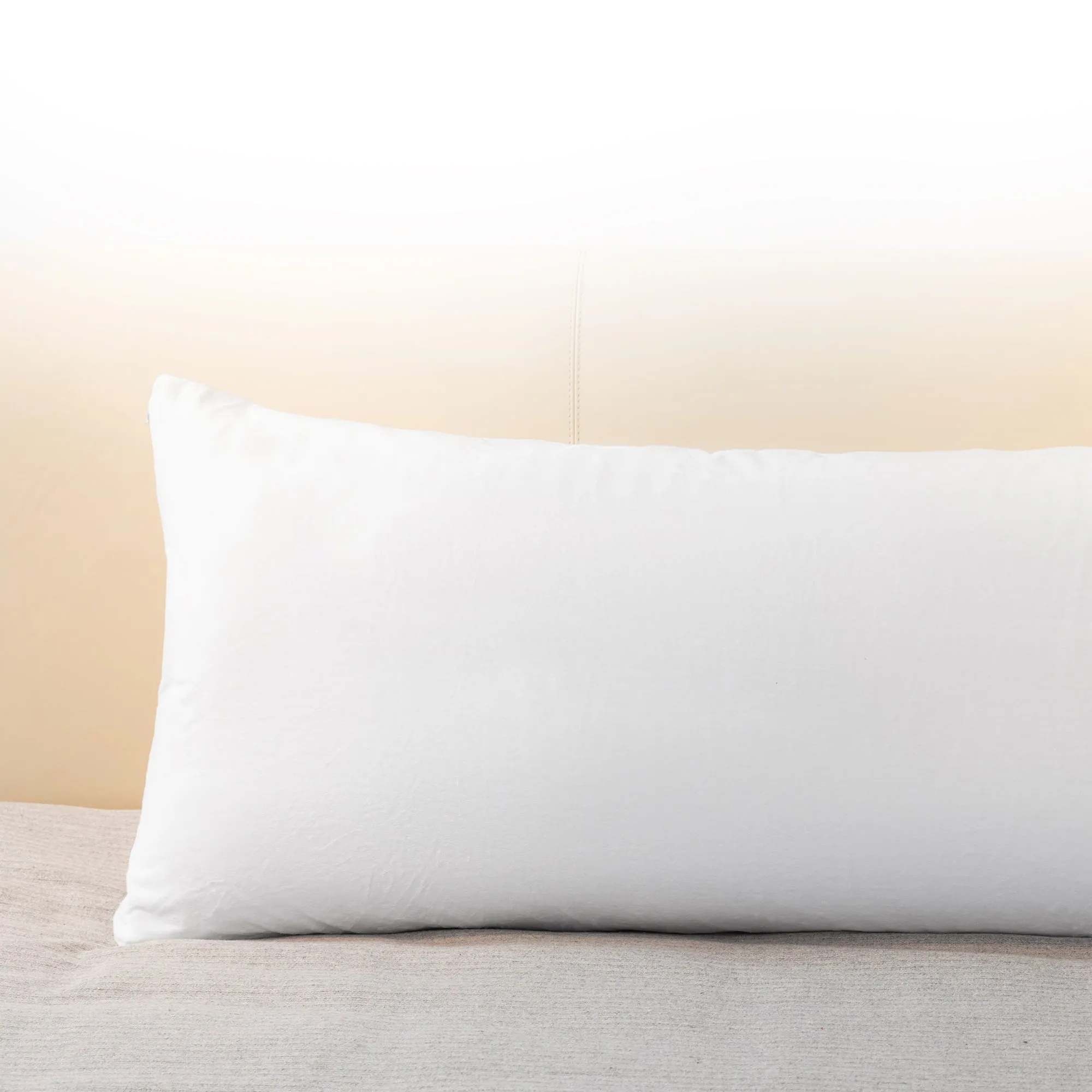 Cheer Collection  Super Soft and Plush Lumbar Pillow for Couch or Bed Decor 20 x 54