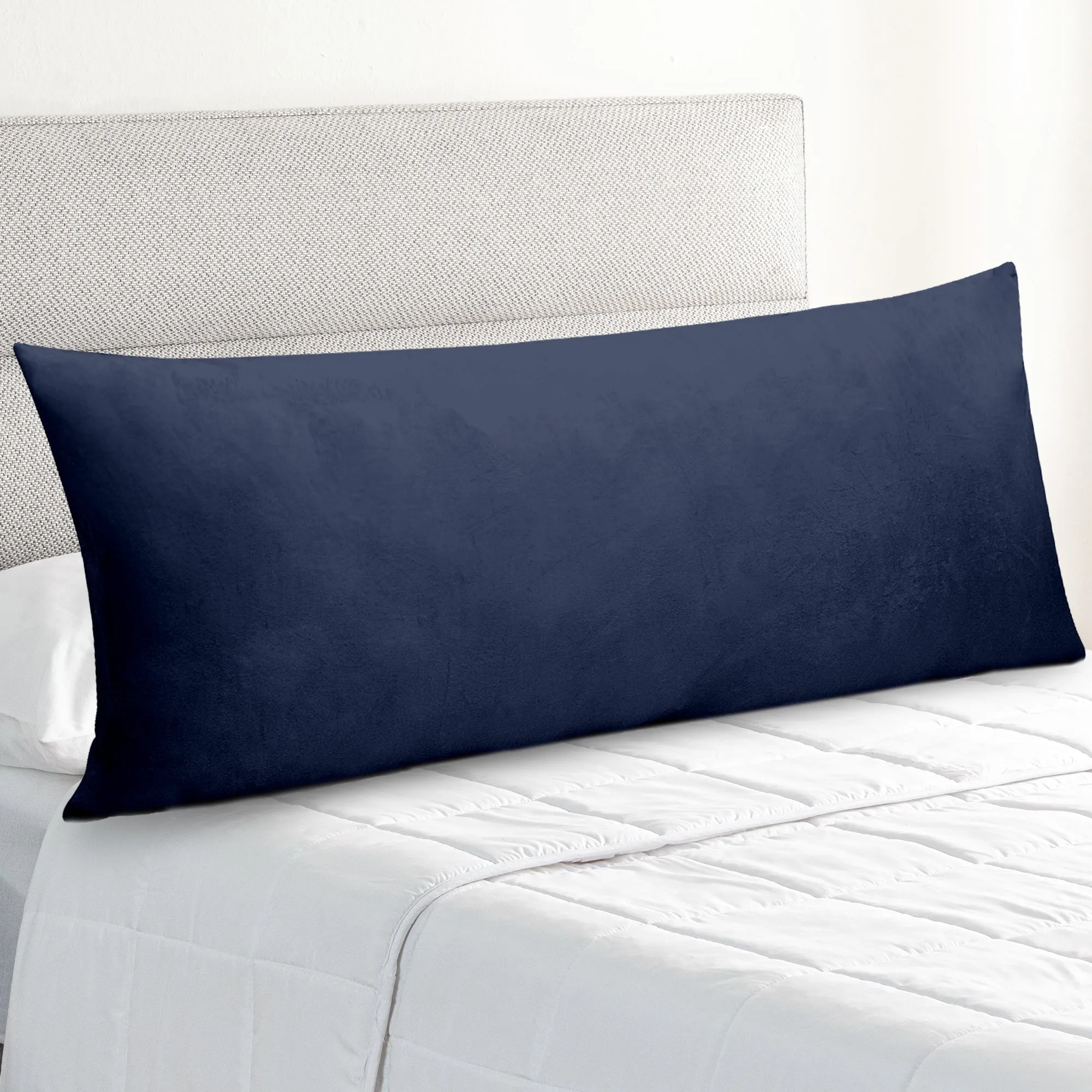 Cheer Collection  Super Soft and Plush Lumbar Pillow for Couch or Bed Decor 20 x 54