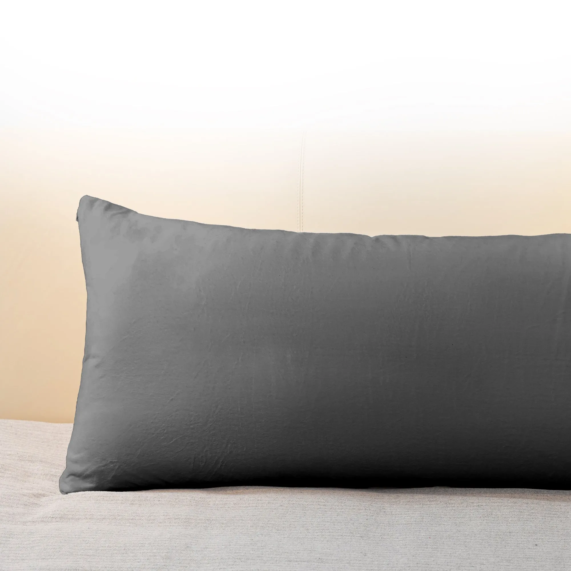 Cheer Collection  Super Soft and Plush Lumbar Pillow for Couch or Bed Decor 20 x 54