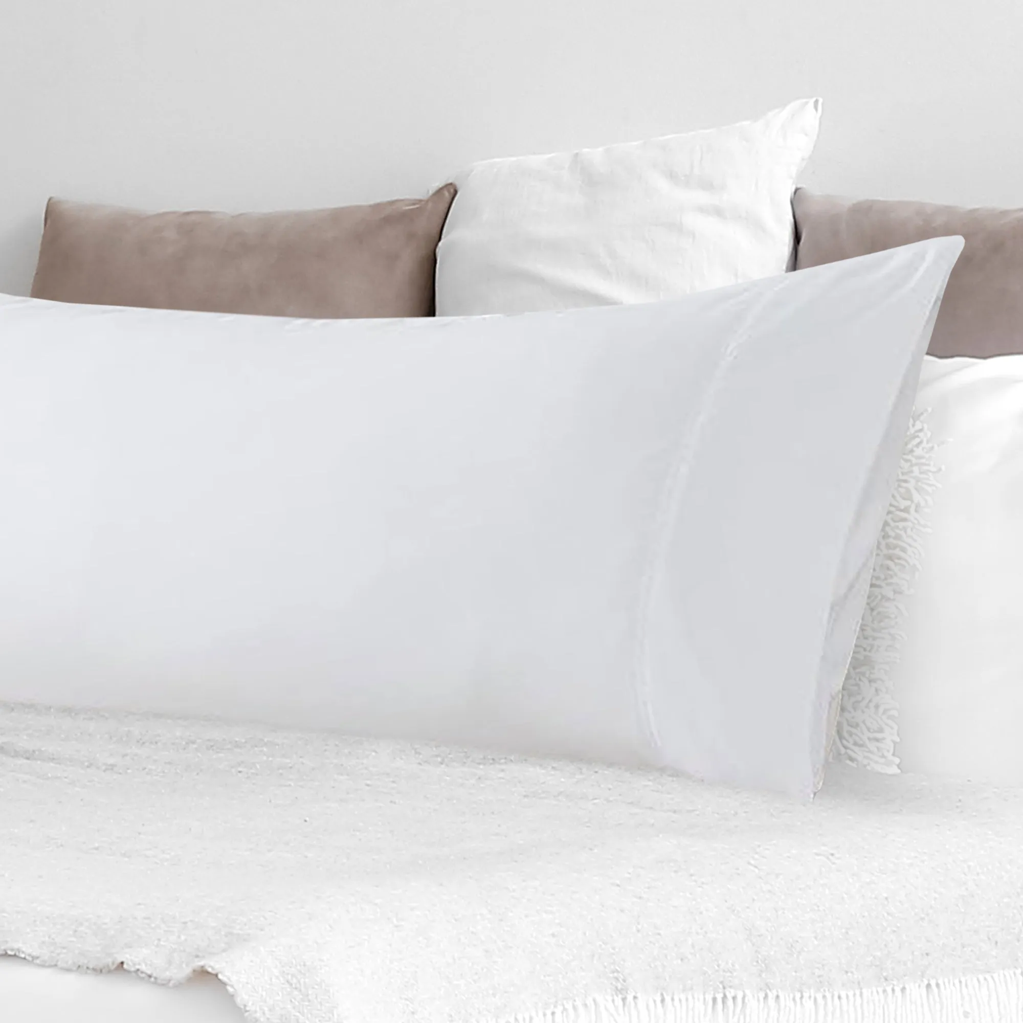 Cheer Collection Ultra Soft Cotton Body Pillowcase (20 x 54)