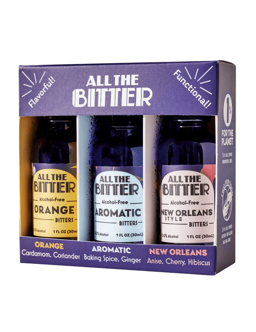 Classic Bitters Travel Pack by All The Bitter