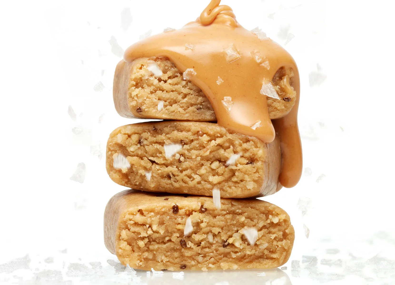 Creamy Peanut Butter & Sea Salt New and Improved Glo Vegan Protein Bars