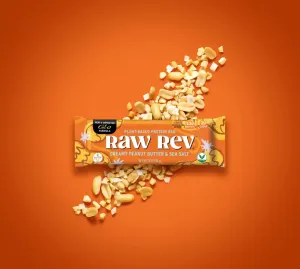 Creamy Peanut Butter & Sea Salt New and Improved Glo Vegan Protein Bars