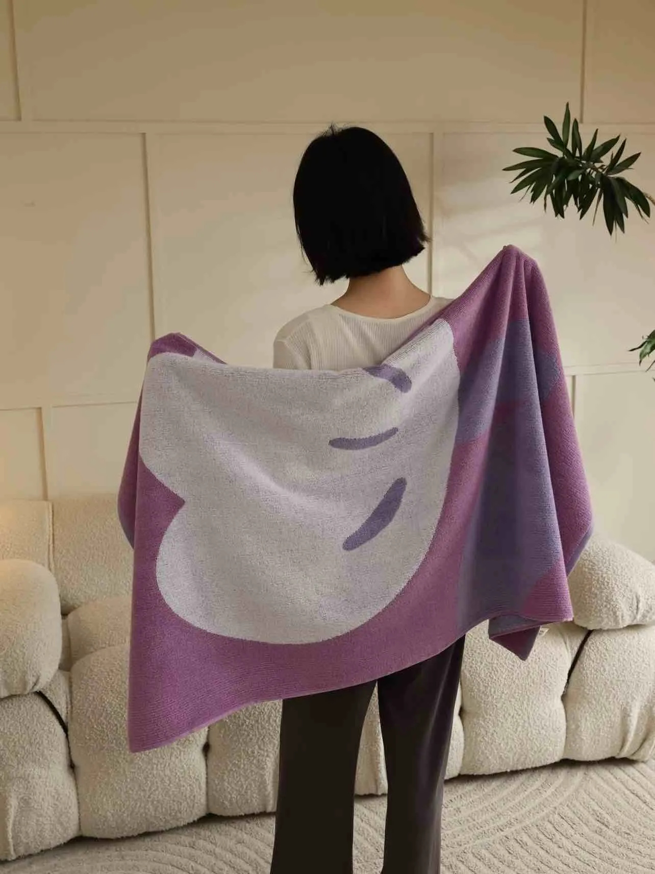 Cute Whimsical Floral Bath Towel - Soft. Absorbent. 100% Staple Cotton