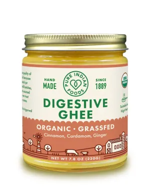 Digestive Ghee. Grassfed & Certified Organic - 7.8 oz