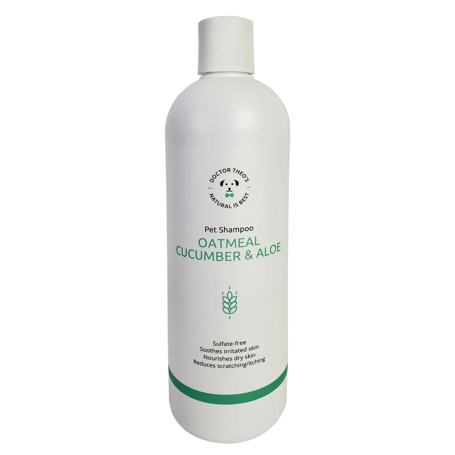 Dog Shampoo - Oatmeal. Cucumber & Aloe - Made in USA - 16 oz by American Pet Supplies