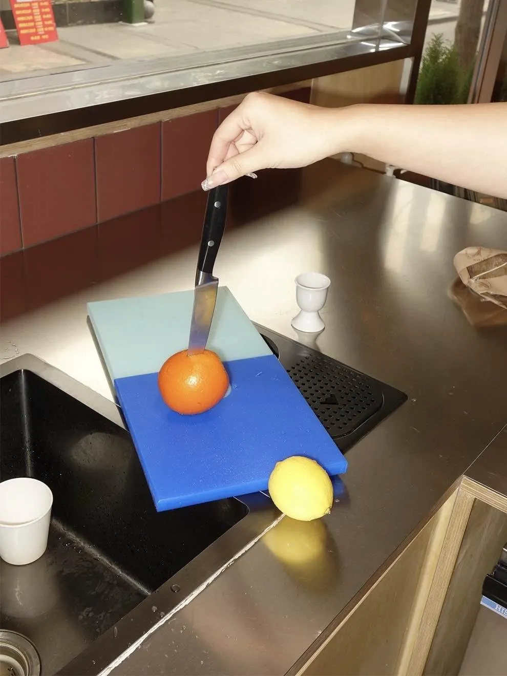 Dopamine Puzzle Cutting Board. Detachable Mould-Proof Serving Board